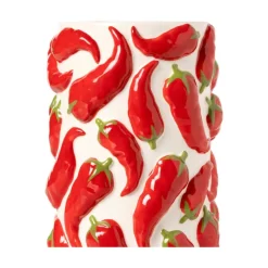 Keukengerei pot peper - rood - ø11.5x20 cm