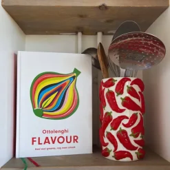 Keukengerei pot peper - rood - ø11.5x20 cm