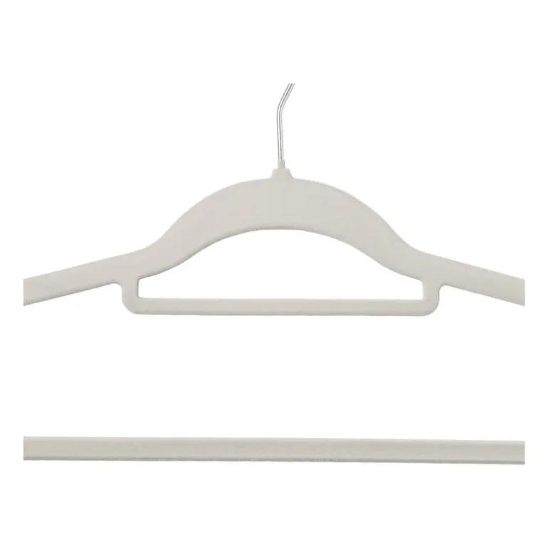 Kledinghanger vilt - grijs - set van 5