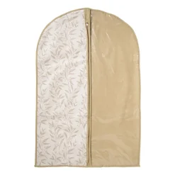 Kledinghoes leafs - bruin/beige - 90x60x15 cm