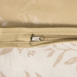 Kledinghoes leafs - bruin/beige - 90x60x15 cm