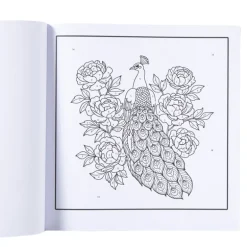 Kleurboek op nummer dieren - 20x20 cm