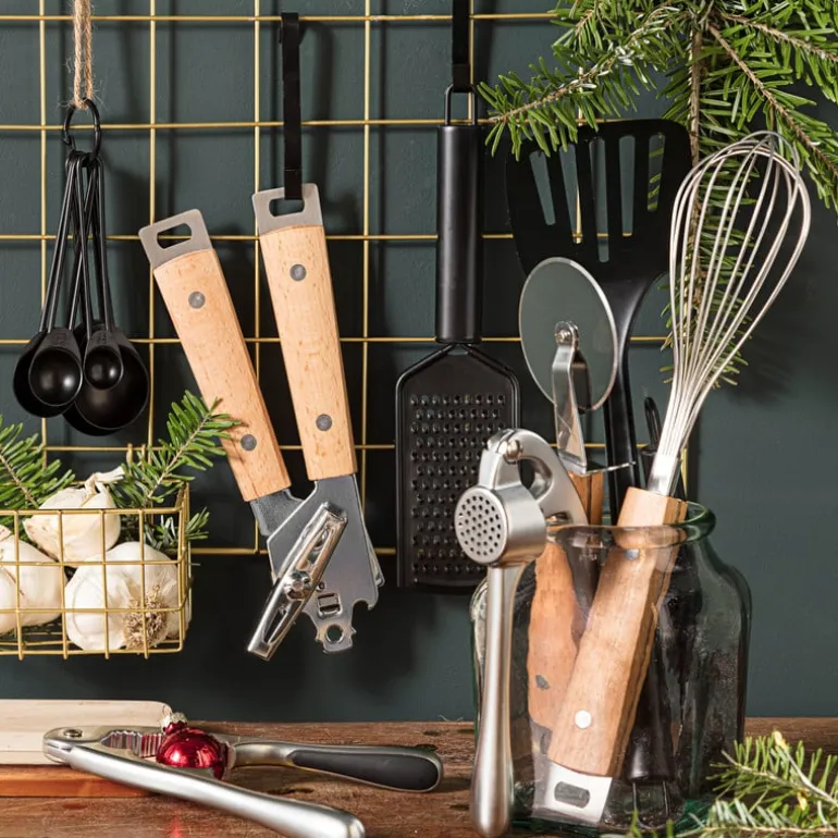 Knoflookpers industrial - zwart