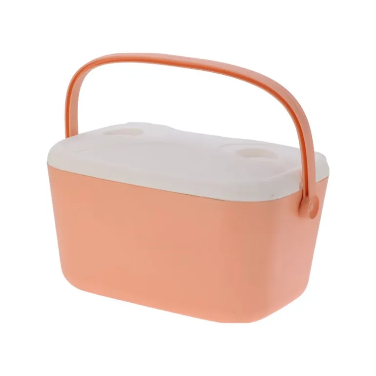 Koelbox 20 liter - roze - 47x34x26 cm