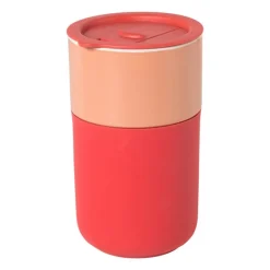 Koffiebeker to go - oranje - 360 ml