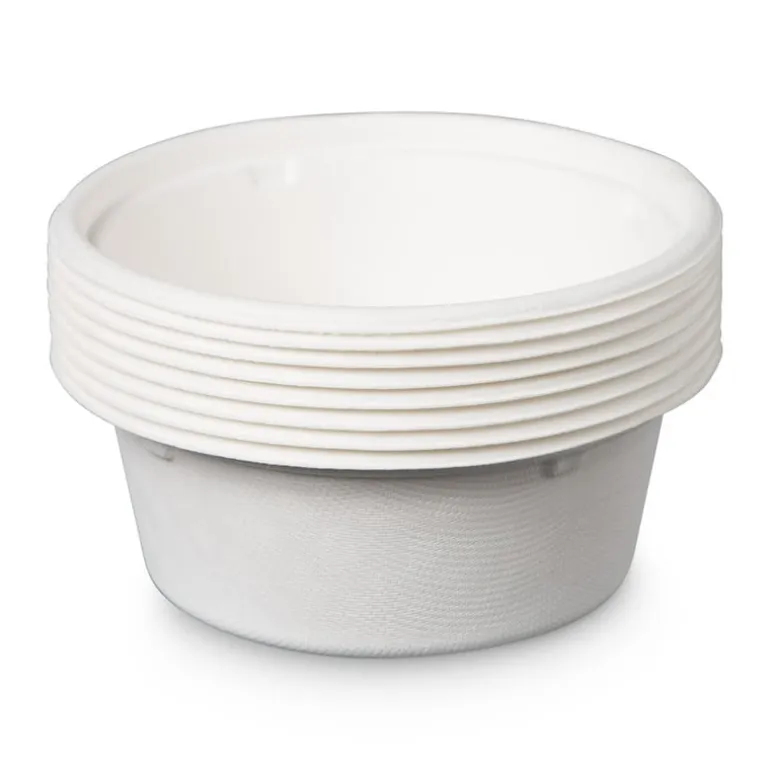 Kom bagasse - ø13.5 cm - 350 ml