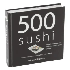 Kookboek 500 sushi – Caroline Bennett m.m.v. Hong Sui Li & Sami Nkaili