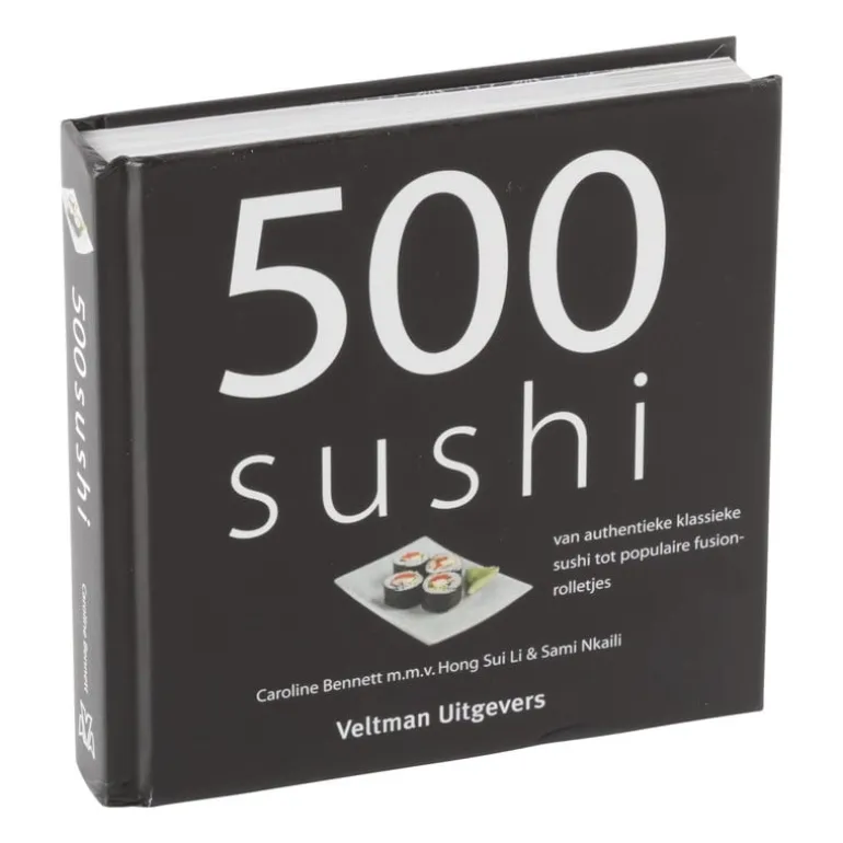 Kookboek 500 sushi – Caroline Bennett m.m.v. Hong Sui Li & Sami Nkaili