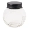 Kruidenpot mini - zwart - 50 ml