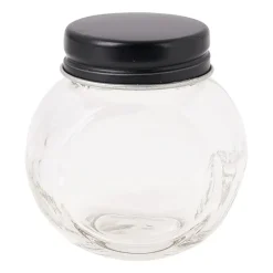 Kruidenpot mini - zwart - 50 ml