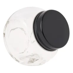 Kruidenpot mini - zwart - 50 ml