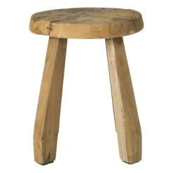 Krukje Munduk recycled hout - bruin - ø32x39 cm