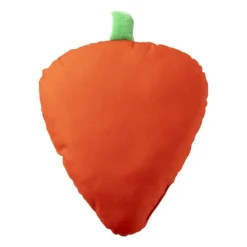 Kussen aardbei - rood/groen - 37x28 cm