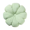 Kussen bloem - groen - ø42 cm