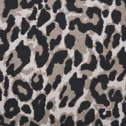 Kussen jacquard animal - bruin - 45x45 cm