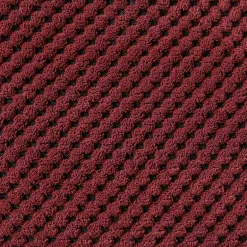 Kussen met blokjes - bordeauxrood - 60x60 cm