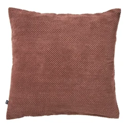 Kussen met blokjes - roze - 60x60 cm