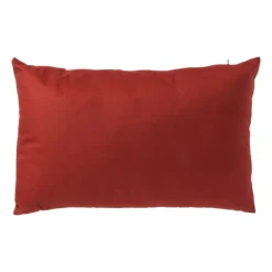 Kussen met strepen - rood/roze - 30x45 cm