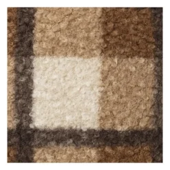 Kussen ruit - bruin - 45x45 cm