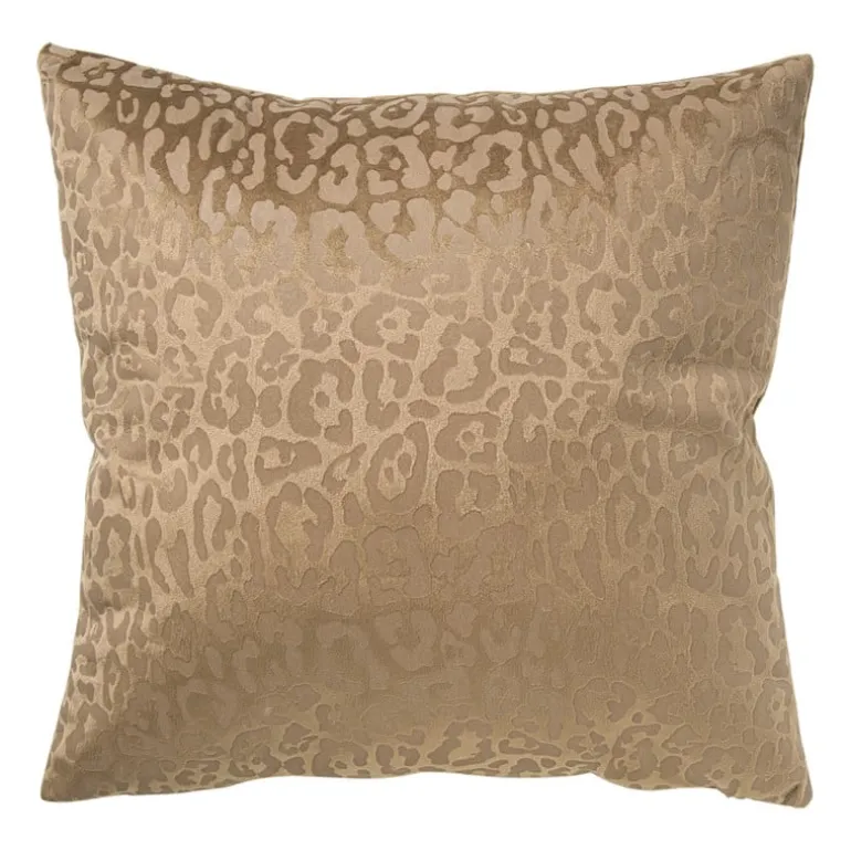 Kussen velvet animal - bruin - 45x45 cm