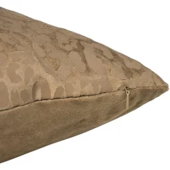 Kussen velvet animal - bruin - 45x45 cm