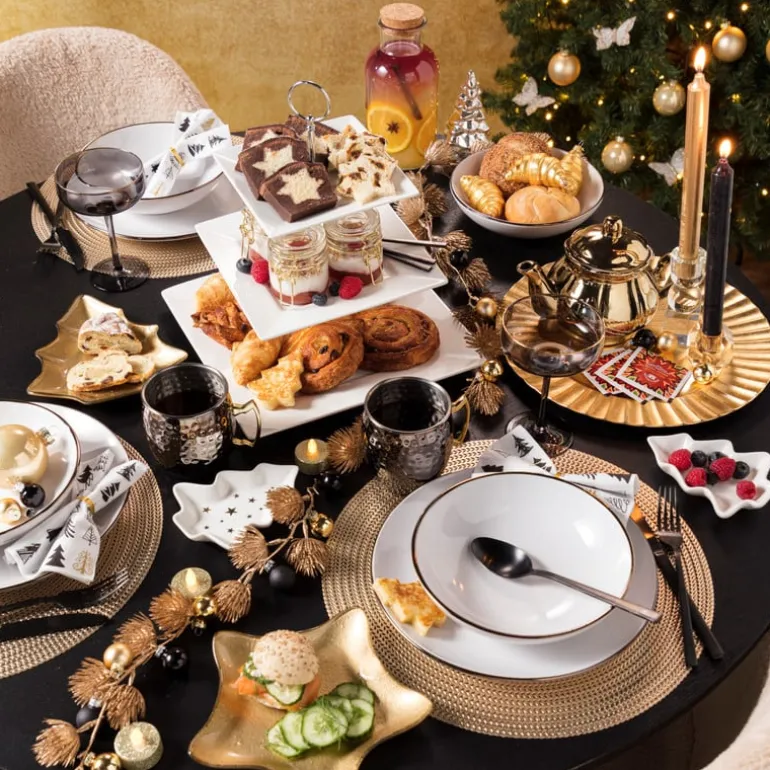 3-laags etagère vierkant