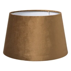 Lampenkap taps klein - bruin - ø23x14 cm