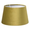 Lampenkap taps klein - geel - ø23x14 cm