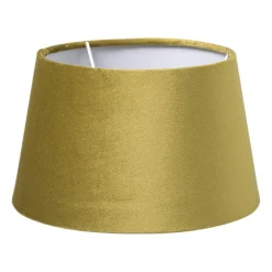Lampenkap taps klein - geel - ø23x14 cm