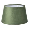 Lampenkap taps klein - groen - ø23x14 cm