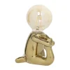 Lampje yoga - goud - 18x12.8x9.6 cm - Happy at Home by Sanny
