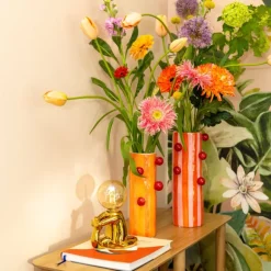 Lampje yoga - goud - 18x12.8x9.6 cm - Happy at Home by Sanny