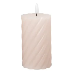 LED stompkaars groot twist - roze - ø7x12 cm