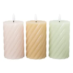 LED stompkaars groot twist - groen - ø7x12 cm