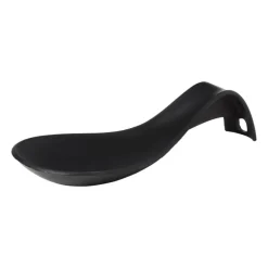 Lepelhouder siliconen - zwart