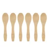 Lepels bamboe - 9 cm - set van 6