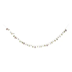 Lichtslinger met kerstballen - 20 LED - 210 cm