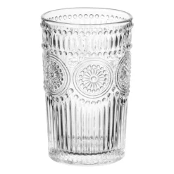 Longdrinkglas romantic - transparant - 300 ml