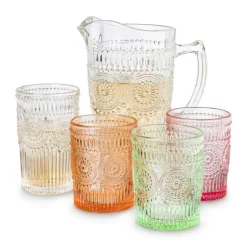 Longdrinkglas romantic - transparant - 300 ml