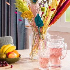 Longdrinkglas romantic - transparant - 300 ml