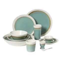 Macchiato mok Roots - turquoise - 275 ml