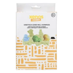 Magnetisch zand - met vormpjes - diverse kleuren