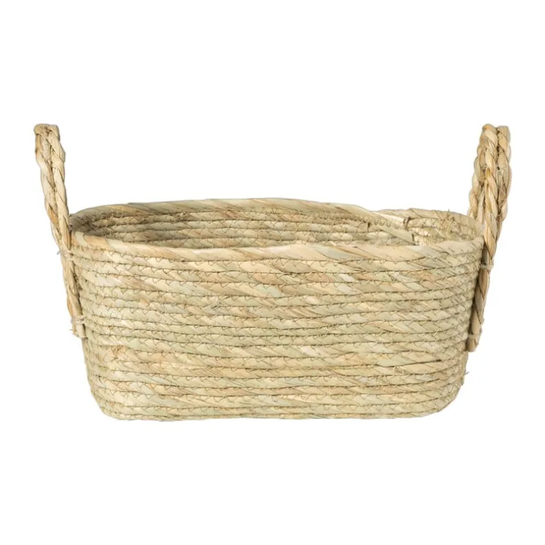 Mand Basix rechthoek - 13x30x23 cm - naturel