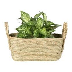 Mand Basix rechthoek - 13x30x23 cm - naturel