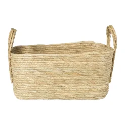 Mand Basix rechthoek - 18x40x30 cm - naturel