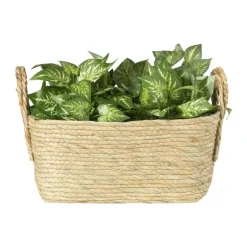 Mand Basix rechthoek - 16x35x25 cm - naturel
