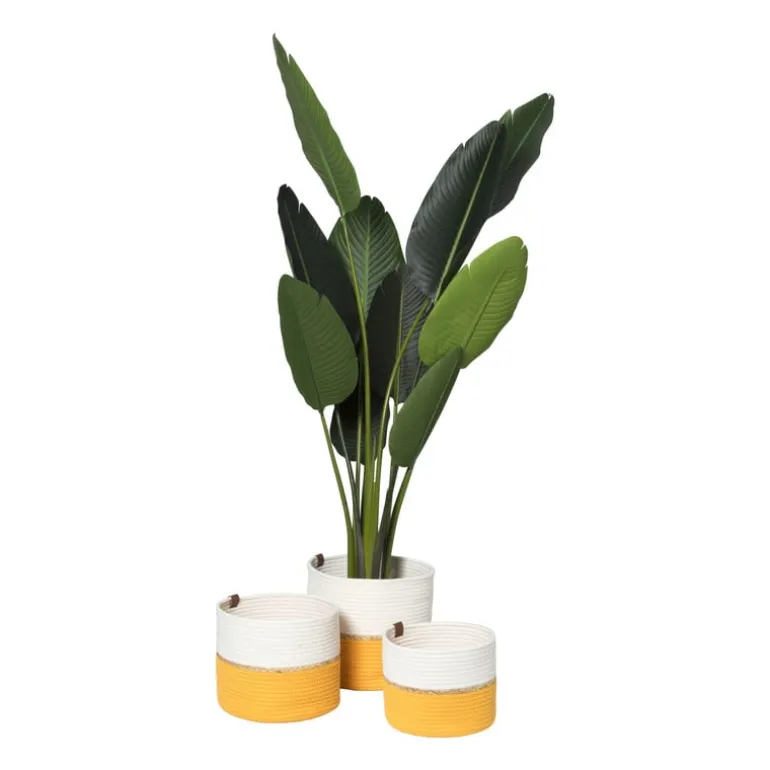 Mand colors hoog - diverse varianten - ø27x23 cm