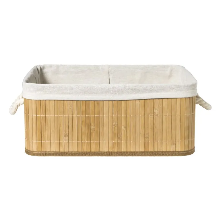 Mand levi met deksel - 40x29x16 cm