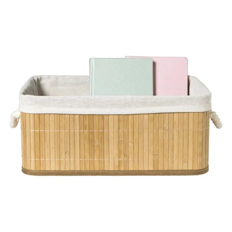 Mand levi met deksel - 40x29x16 cm