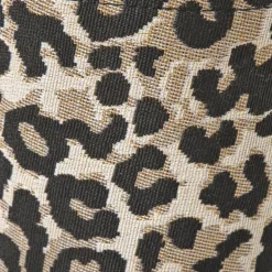 Mand luipaard - bruin/zwart - ø14x11 cm